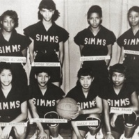 1950s Girls&#039; Basketball Team